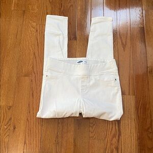 Old Navy White Women's Jeggings